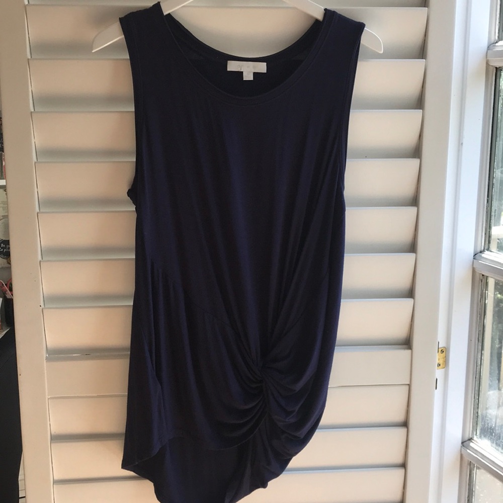 eri + ali  Knotted Muscle Tank